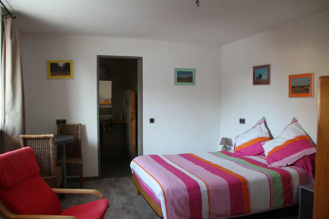 Aux Neuf Saules Hotel Mortzwiller Luaran gambar